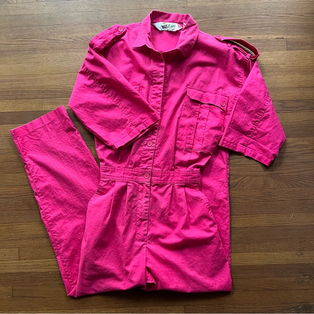 Diane Von Furstenberg Pink Jumpsuit